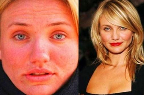 Ünlülerin Moral Bozan Makyajsız Halleri