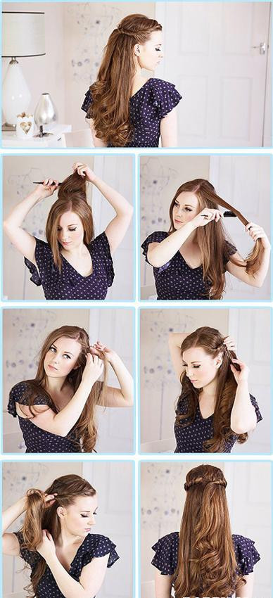 Kolaylıkla Yapabileceğiniz Yılbaşı Saç Modelleri