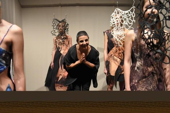 Mercedes-Benz Fashion Weekten Renkli Görüntüler