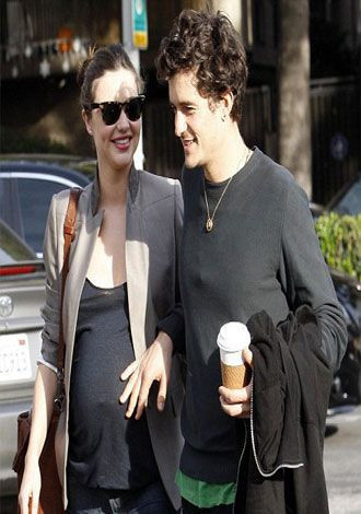 Miranda Kerr en mutlu hamile