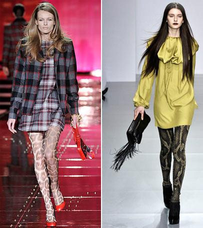 Desenli ve renkli bacaklar heyecanlandırıyor