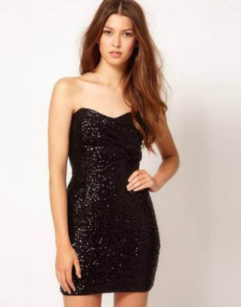 Yılbaşı için parti elbiseleri