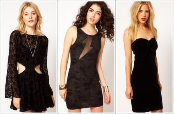 Yılbaşı için parti elbiseleri