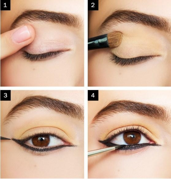 Ters Kanat Eyeliner Makyajı Nasıl Yapılır