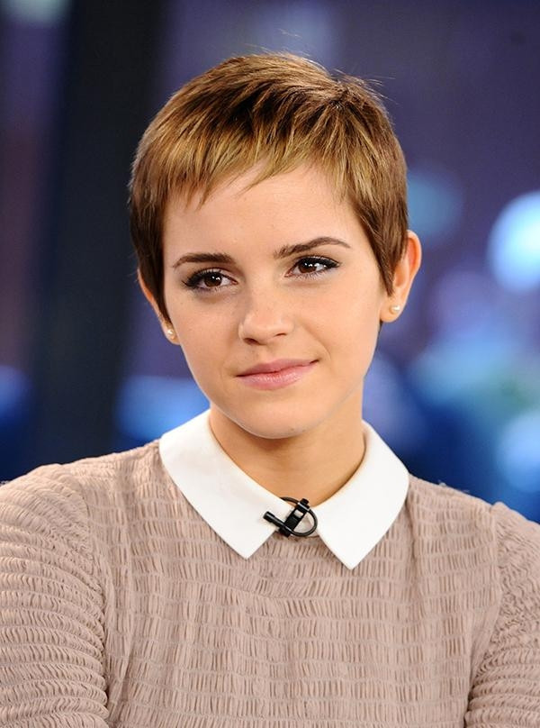 Emma Watson Keskin peri görünümü saçı