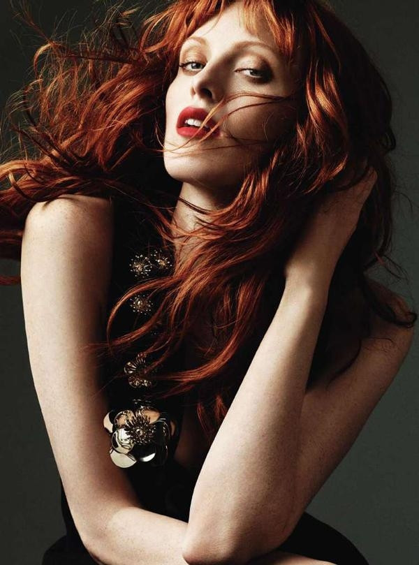 Karen Elson Sıcak Saçlar
