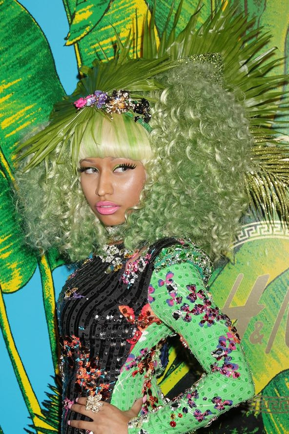 Nicki Minaj Kamuflaj Saç