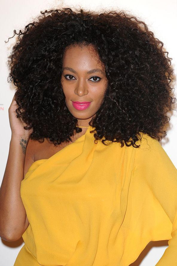 Solange Knowles Afro Esintisi Saçlar