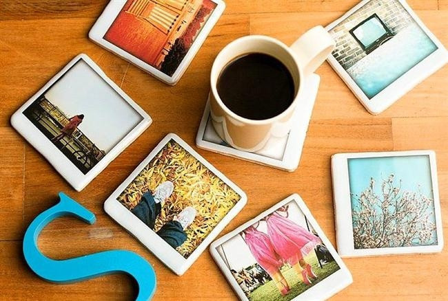 Fotoğraflarla Bezeli Kahve Altlıkları