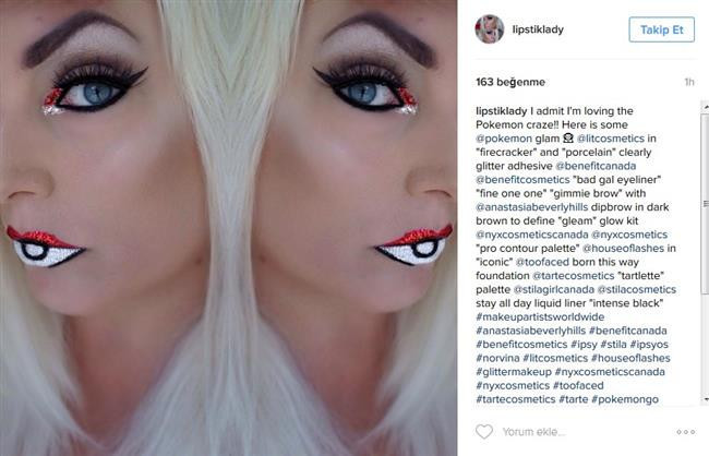 Pokemon Çılgınlığı Makyaja da Bulaştı