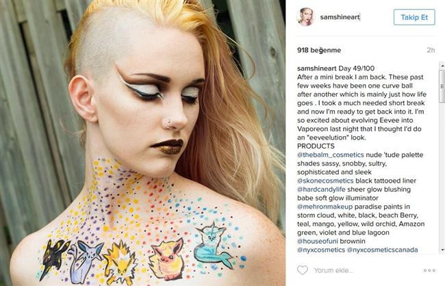 Pokemon Çılgınlığı Makyaja da Bulaştı