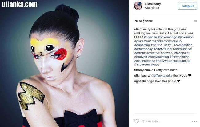 Pokemon Çılgınlığı Makyaja da Bulaştı