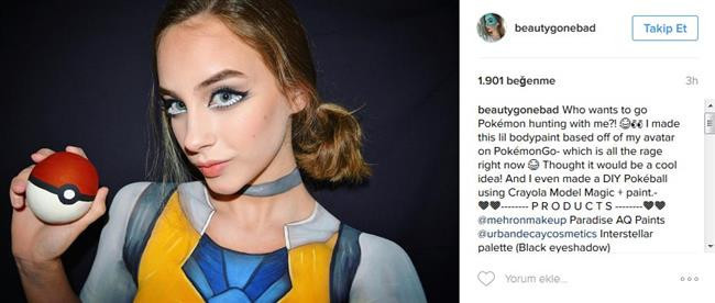 Pokemon Çılgınlığı Makyaja da Bulaştı