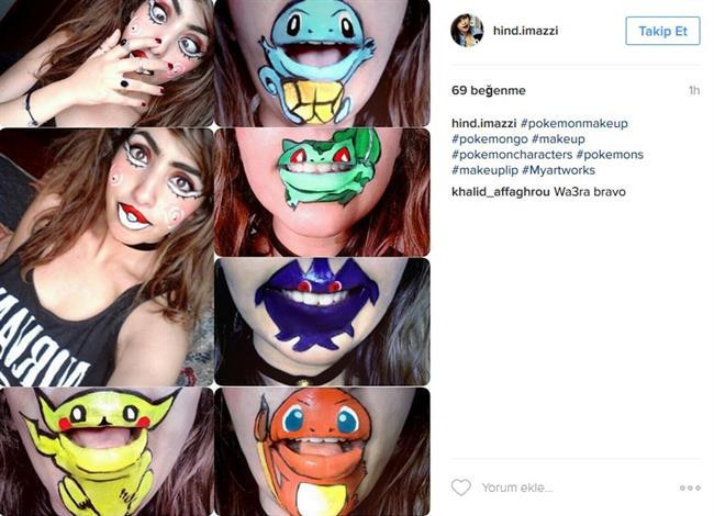 Pokemon Çılgınlığı Makyaja da Bulaştı