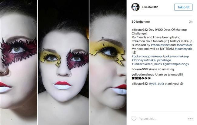 Pokemon Çılgınlığı Makyaja da Bulaştı