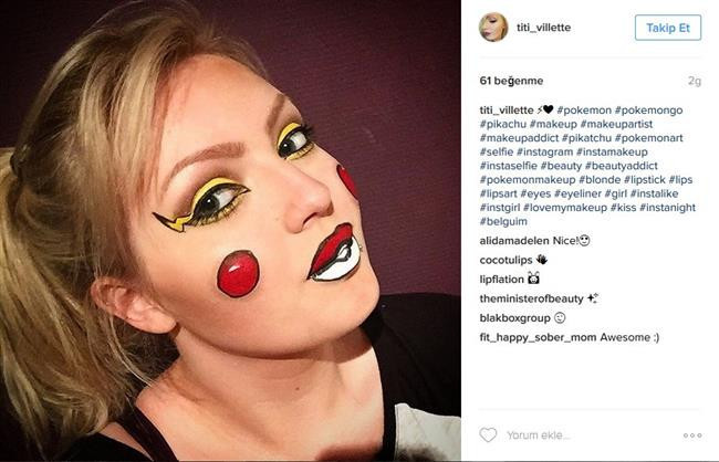 Pokemon Çılgınlığı Makyaja da Bulaştı