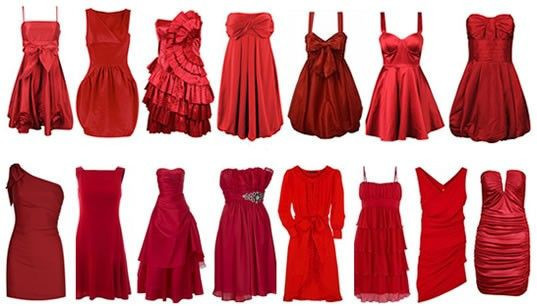 Vazgeçilmez Kırmızı Elbiseler