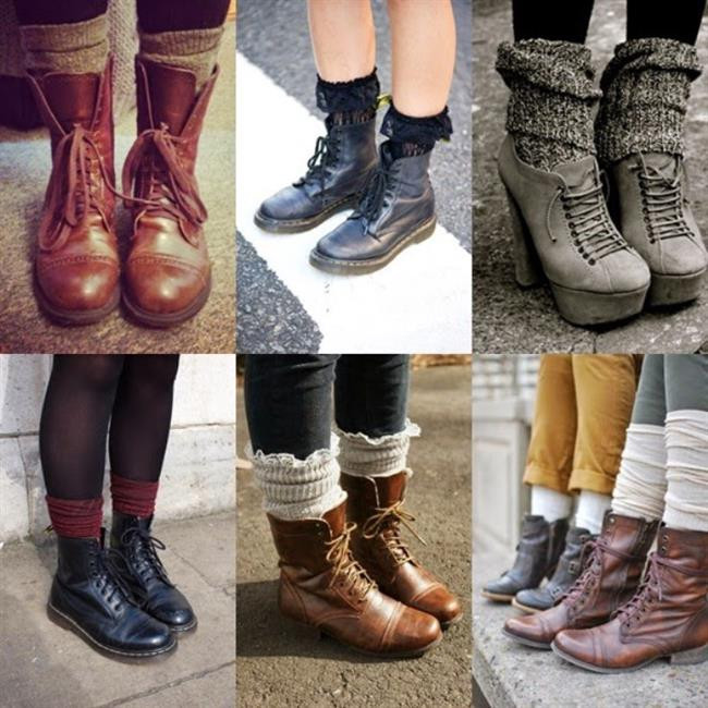 Bot İçine Uzun Çorap