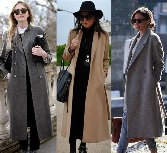 2017 Trend Renklerine Göre Palto Kombinleri