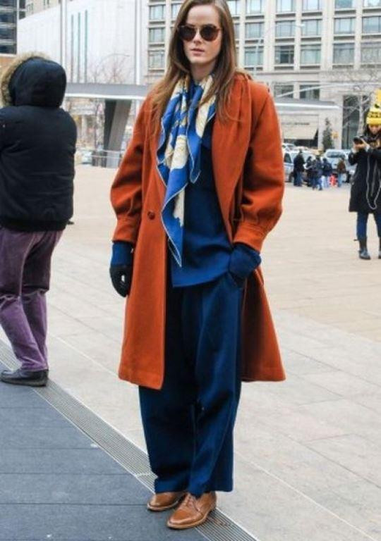 2017 Trend Renklerine Göre Palto Kombinleri