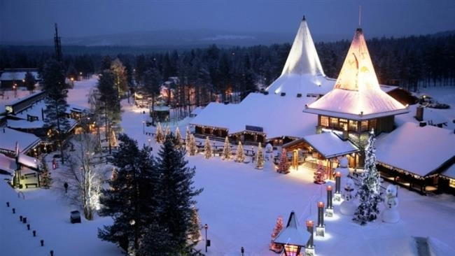 Santa Park, Lapland, Finlandiya Santa Park, Lapland, Finlandiya