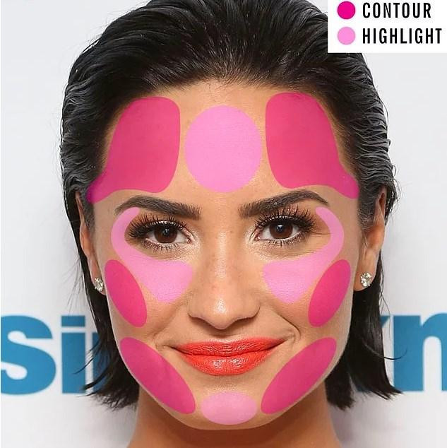 Kontürü yüzün hangi bölgesine uygulamalısınız