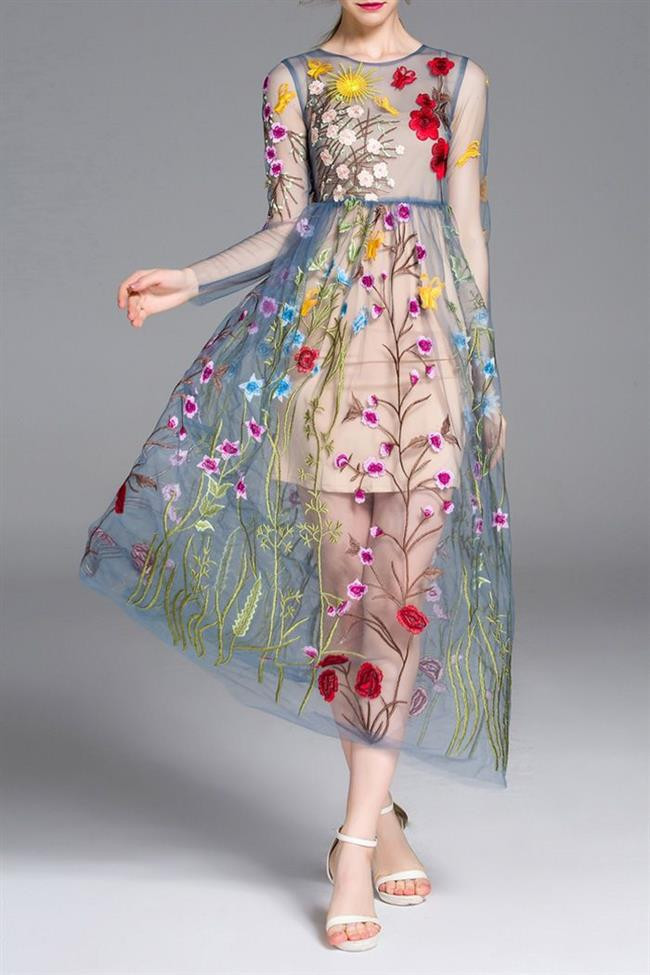 2017nin Nostaljik Trendi: İşleme Kıyafetler