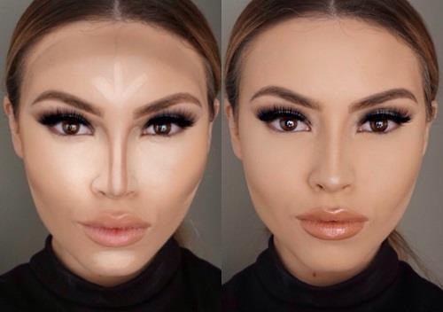 Uzun Yüz Şekline Göre Makyaj Uzun Yüz Şekline Göre Makyaj