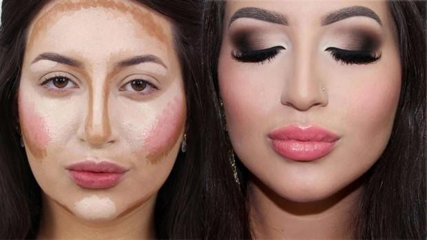 Kare Yüz Şekline Göre Makyaj Kare Yüz Şekline Göre Makyaj