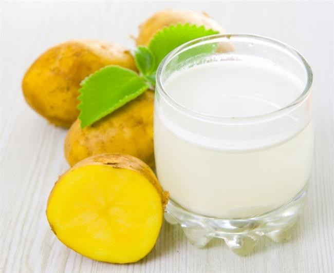 Patates Suyu Maskesi: