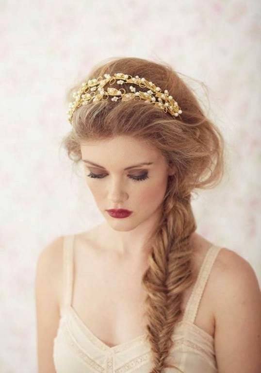 2017 İlkbahar Gelin Saçı Modelleri