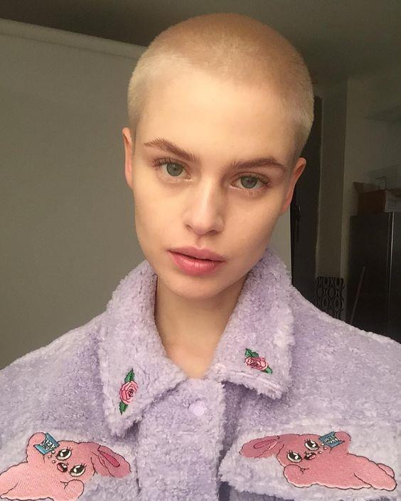 Kadınların yeni saç modeli belli oldu. Kısa sürede fenomen haline gelen buzz cut