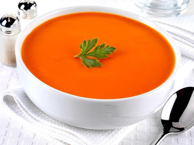 1 kase domates çorbası