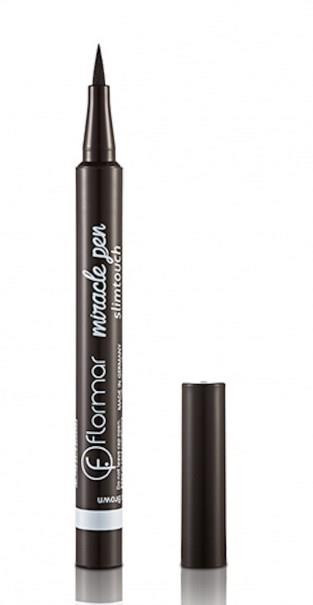 Flormar Eyeliner, Miracle Pen Slim Touch Sardonyx Brown