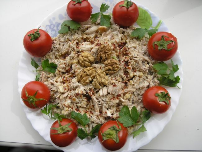 Sebzeli Çerkez Tavuğu