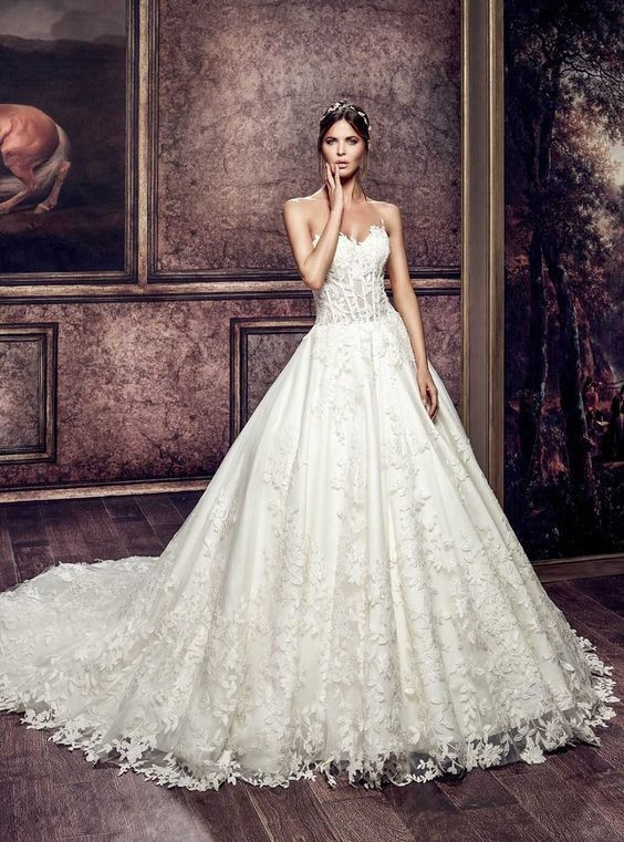 En Güzel Prenses Gelinlik Modelleri