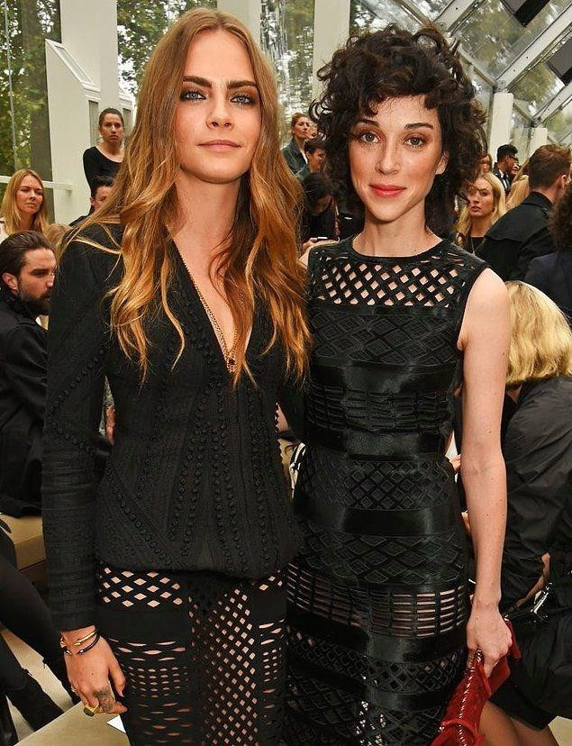 St. Vincent & Cara DelevingneYaş Farkı: 10