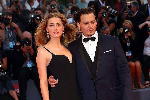 Johnny Depp & Amber HeardYaş Farkı: 23