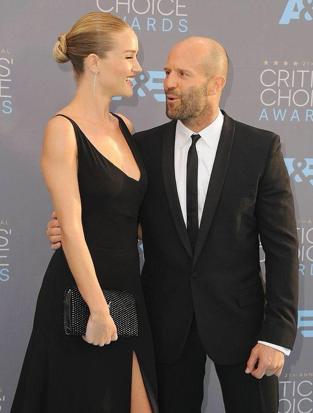 Jason Statham & Rosie Huntington WhiteleyYaş Farkı: 20