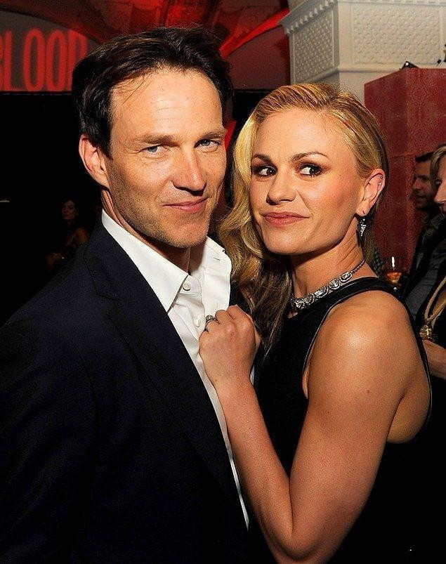 Stephen Moyer & Anna PaquinYaş Farkı: 13