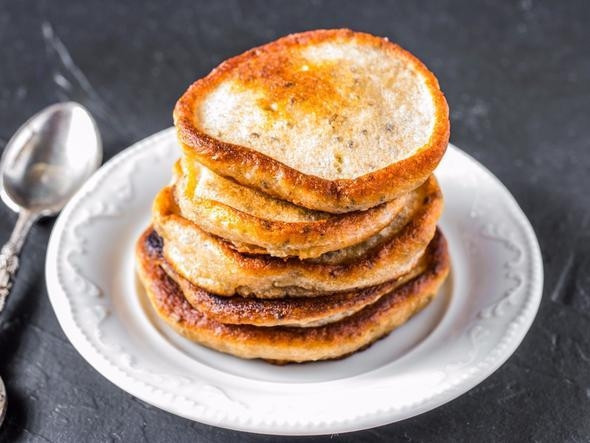 Chia Tohumlu ve Muzlu Pankek