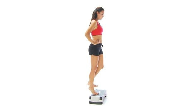 Heel dips hareketi: