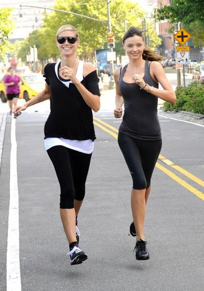 Heidi Klum & Miranda Kerr
