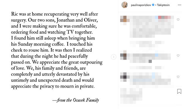 Kahvesini götürdüm, uyandırmak için dokunduğumda anladım ki ölmüştü