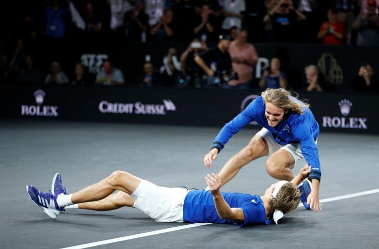 Laver Cupta tarihi an Rüzgar terse döndü, Federer ile Nadal...