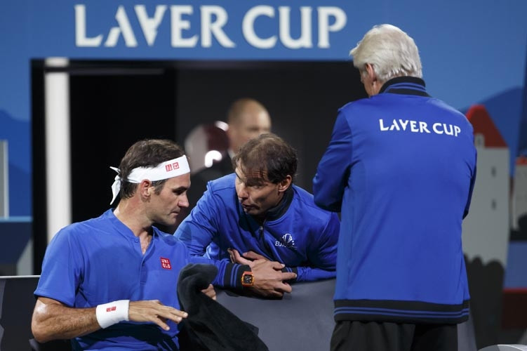 Laver Cupta tarihi an Rüzgar terse döndü, Federer ile Nadal...