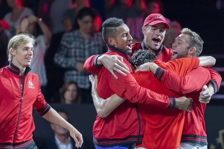 Laver Cupta tarihi an Rüzgar terse döndü, Federer ile Nadal...