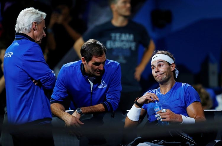 Laver Cupta tarihi an Rüzgar terse döndü, Federer ile Nadal...