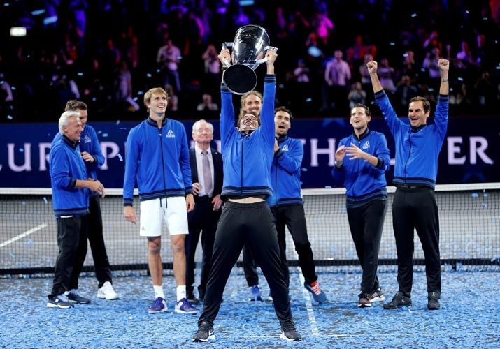 Laver Cupta tarihi an Rüzgar terse döndü, Federer ile Nadal...