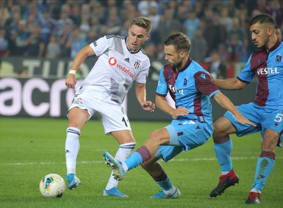 Trabzonspor - Beşiktaş maçından kareler...